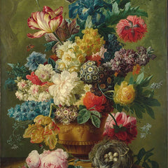 Flowers in a Vase - National Gallery Jigsaw Puzzle (1000 Pieces)