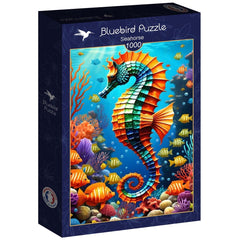 Bluebird Seahorse Jigsaw Puzzle (1000 Pieces)