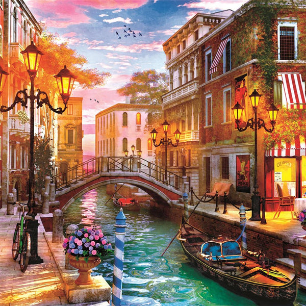 Clementoni Sunset Over Venice Jigsaw Puzzle (500 Pieces)
