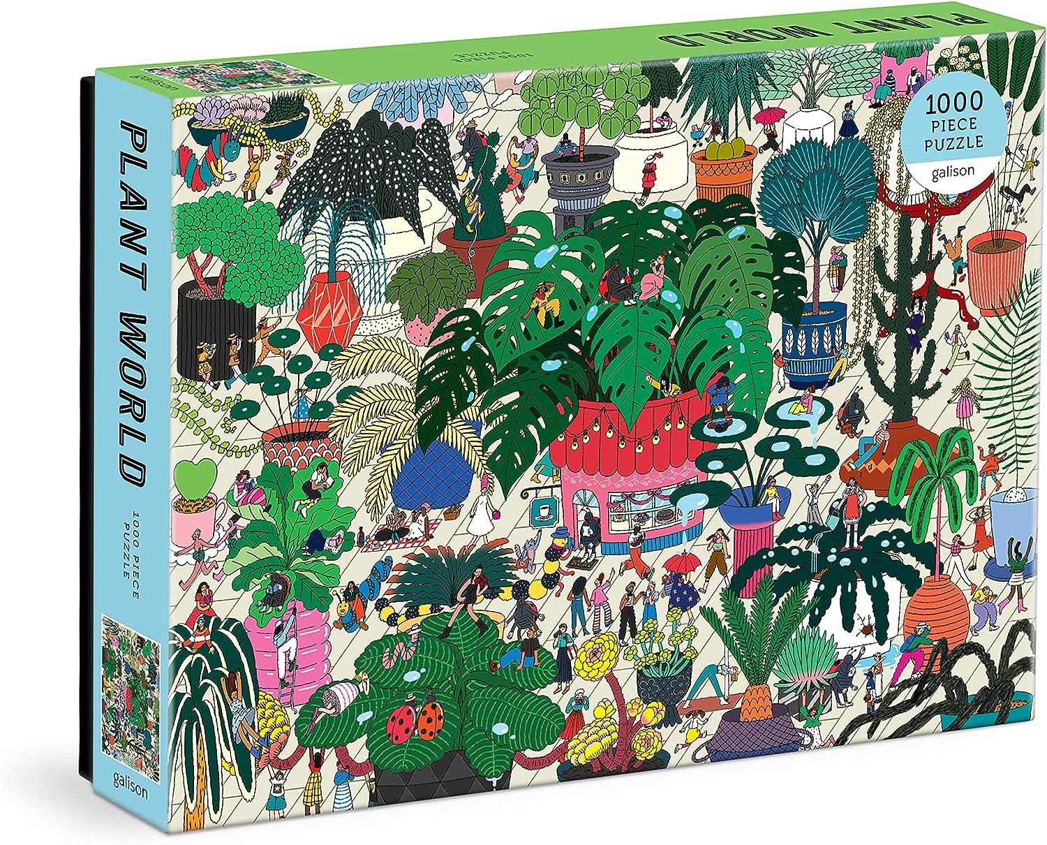 Galison Plant World Jigsaw Puzzle (1000 Pieces)