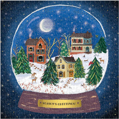 Galison Winter Snow Globe Jigsaw Puzzle (500 Pieces)