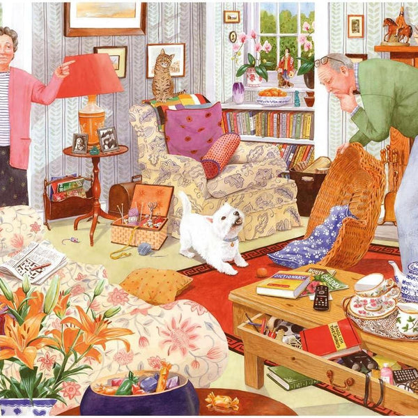House of Puzzles Where are my Glasses? Jigsaw Puzzle (BIG 500 XL Pieces)