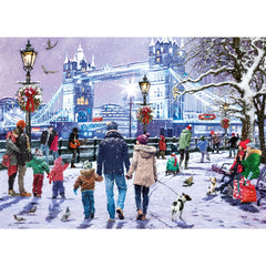Gibsons Tower Bridge at Christmas Jigsaw Puzzle (1000 Pieces)