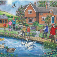 House of Puzzles Plum Cottage BIG Jigsaw Puzzle (250 XL Pieces)