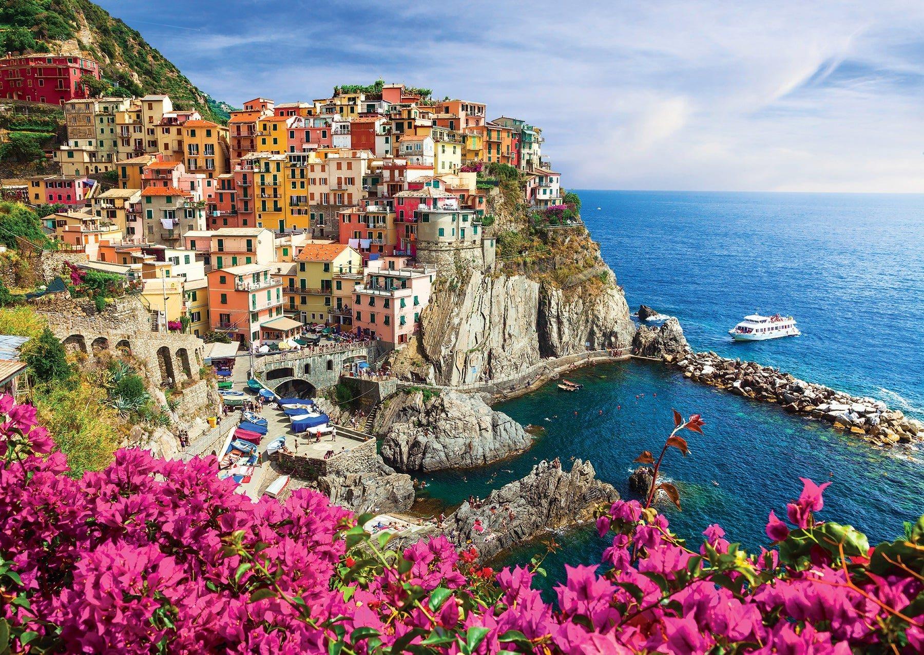 Enjoy Manarola, Cinque Terre, Italy Jigsaw Puzzle (1000 Pieces)