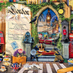 Schmidt Aimee Stewart Memories of London Jigsaw Puzzle (1000 Pieces)