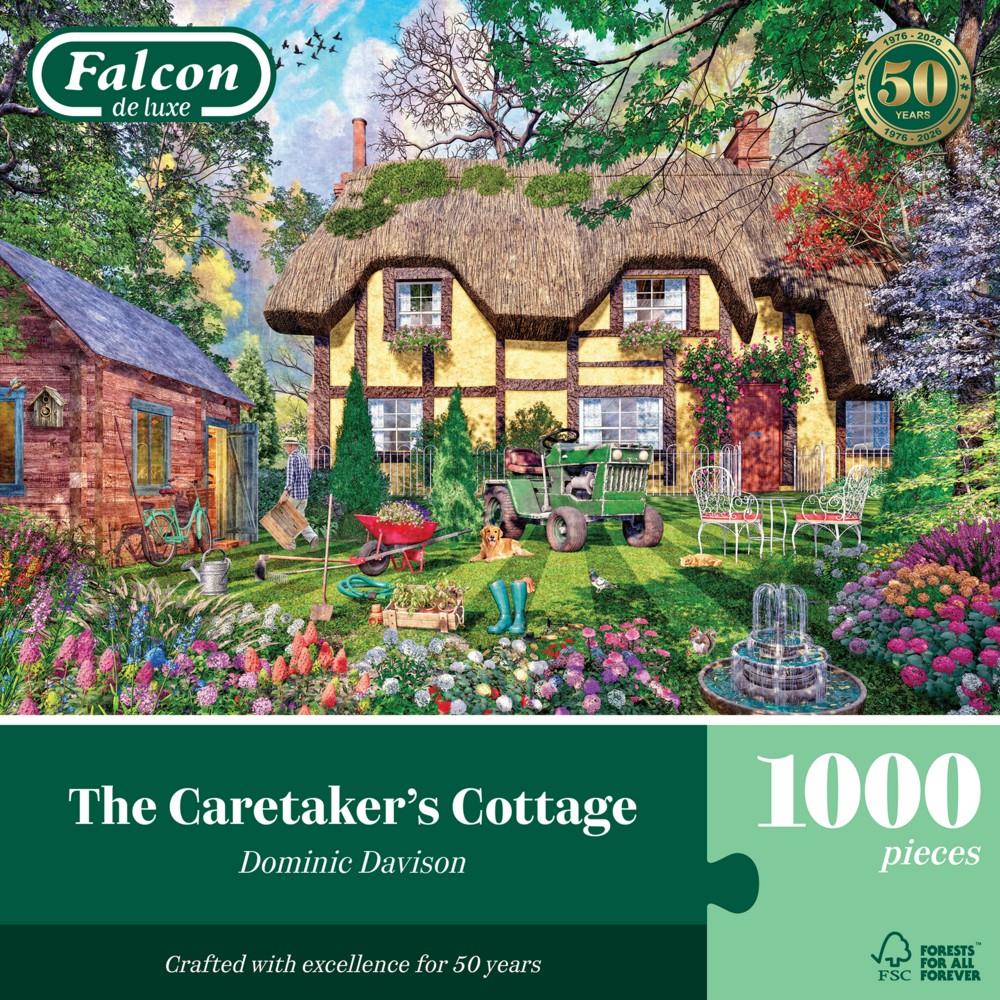 Falcon Deluxe The Caretaker's Cottage Jigsaw Puzzle (1000 Pieces)