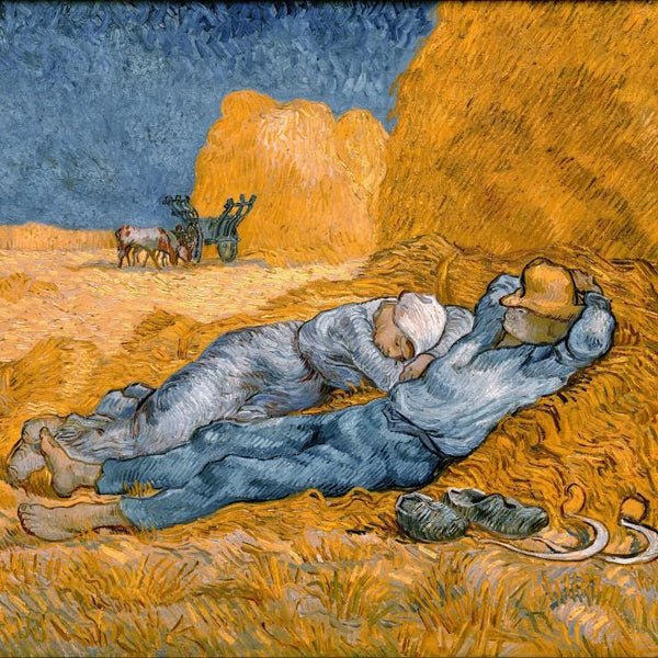 Grafika Vincent Van Gogh: La Sieste (D'Apres Millet), 1890 Jigsaw Puzzle (1000 Pieces)