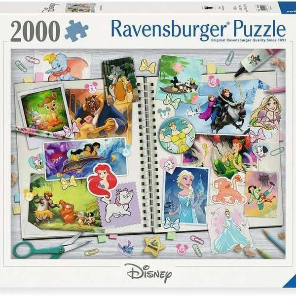 Ravensburger Disney Scrapbook Jigsaw Puzzle (2000 Pieces)