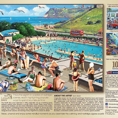 Ravensburger Leisure Days No.8 Scarborough North Bay & Pool Jigsaw Puzzle (1000 Pieces)