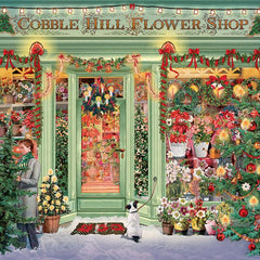 Cobble Hill Christmas Flower Shop Jigsaw Puzzle (1000 Pieces)