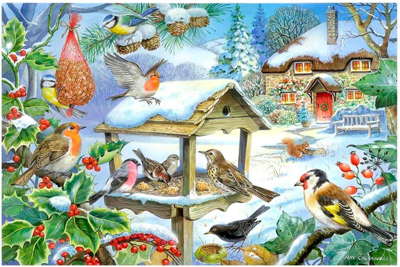 House of Puzzles Feed The Birds Jigsaw Puzzle (BIG 250 XL Pieces)