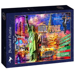 Bluebird New York Jigsaw Puzzle (500 Pieces)