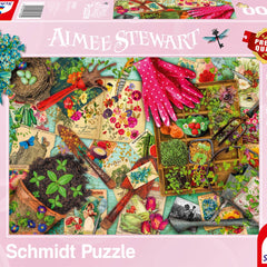 Schmidt Everything for the Garden, Aimee Stewart Jigsaw Puzzle (1000 Pieces)