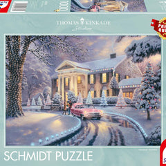 Schmidt Thomas Kinkade: Graceland Christmas Jigsaw Puzzle (1000 Pieces)