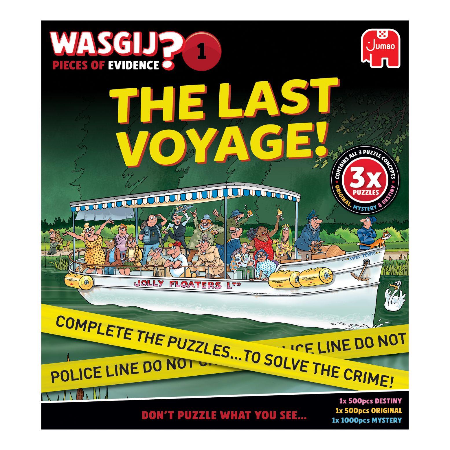 Wasgij Pieces of Evidence The Last Voyage! Jigsaw Puzzle (1000 Pieces)