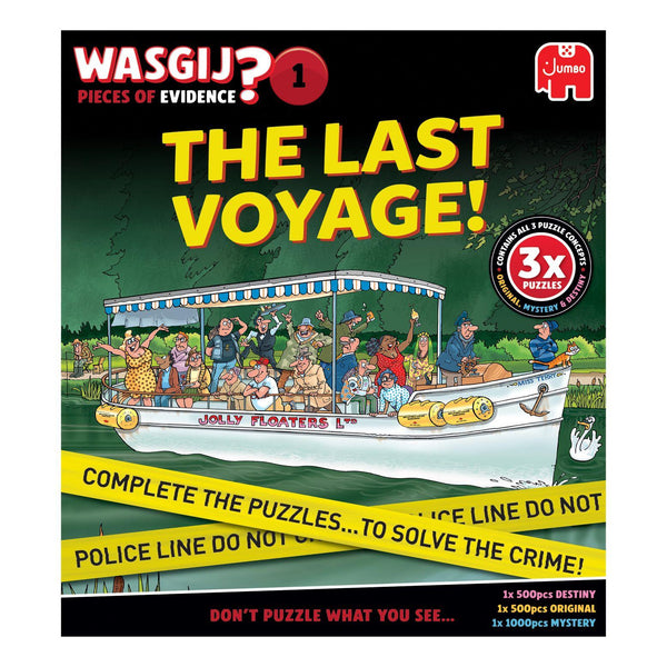 Wasgij Pieces of Evidence The Last Voyage! Jigsaw Puzzle (1000 Pieces)