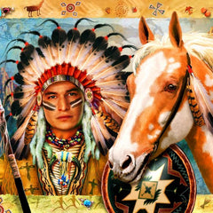 Bluebird Indian Chief Jigsaw Puzzle (1500 Pieces)