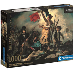 Clementoni Museum Louvre Liberty Leading the People Jigsaw Puzzle (1000 Pieces)