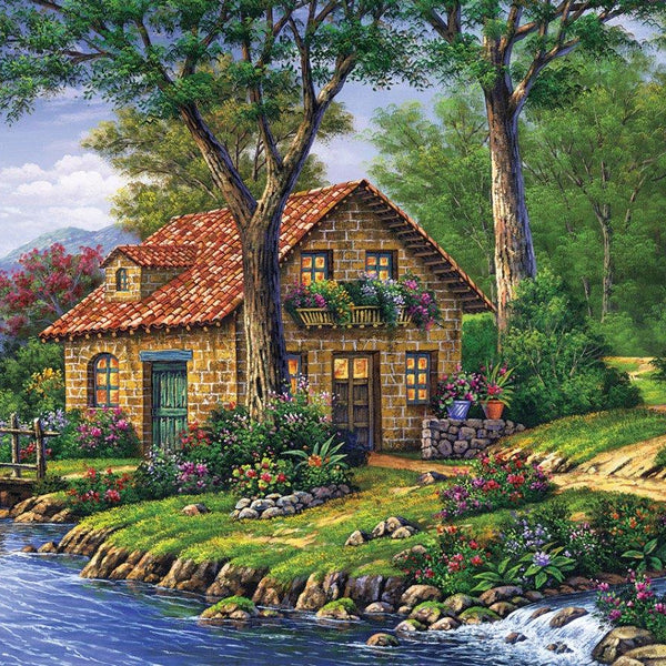 Art Puzzle The Coast of Peace Jigsaw Puzzle (1000 Pieces)