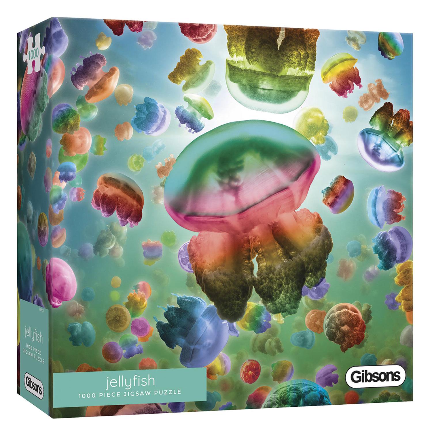 Gibsons Jellyfish Jigsaw Puzzle (1000 Pieces) - DAMAGED