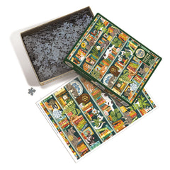 Cobble Hill The Purrfect Bookshelf Jigsaw Puzzle (1000 Pieces)