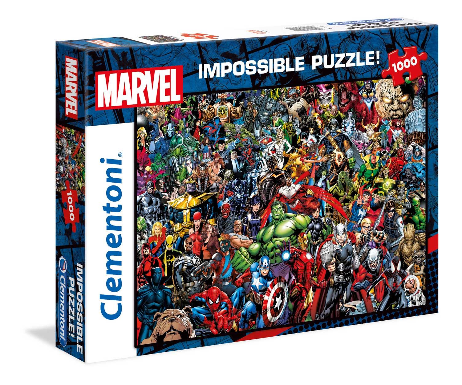 Impossible Marvel Jigsaw Puzzle (1000 Pieces) - DAMAGED