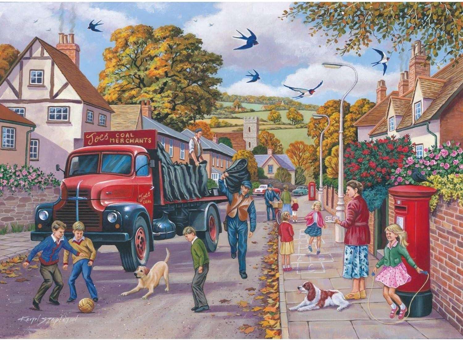 House of Puzzles Coalman Delivery Jigsaw Puzzle (1000 Pieces)