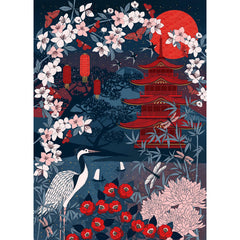 Gibsons The Art File Sakura Heights Jigsaw Puzzle (1000 Pieces)
