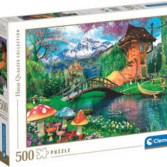 Clementoni The Old Shoe House Jigsaw Puzzle (500 Pieces)