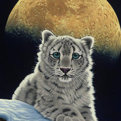 Grafika Schim Schimmel - Moon Leopard Jigsaw Puzzle (1000 Pieces)