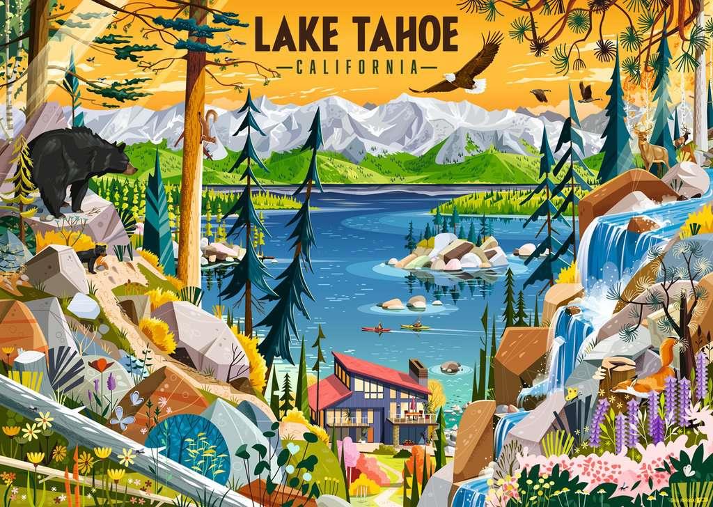 Ravensburger Sacred Lake Tahoe Jigsaw Puzzle (1000 Pieces) - US Puzzle Championships