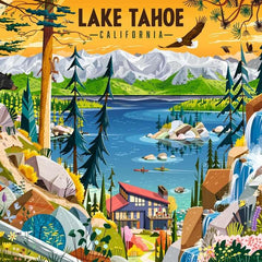 Ravensburger Sacred Lake Tahoe Jigsaw Puzzle (1000 Pieces) - US Puzzle Championships