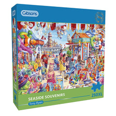 Gibsons Seaside Souvenirs Jigsaw Puzzle (250 XL Pieces) DAMAGED BOX