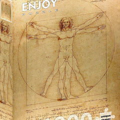 Enjoy Da Vinci - The Vitruvian Man Jigsaw Puzzle (1000 Pieces)