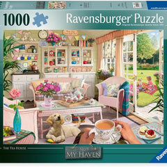 Ravensburger My Haven No.9 - The Tea House Jigsaw Puzzle (1000 Pieces) DAMAGED BOX