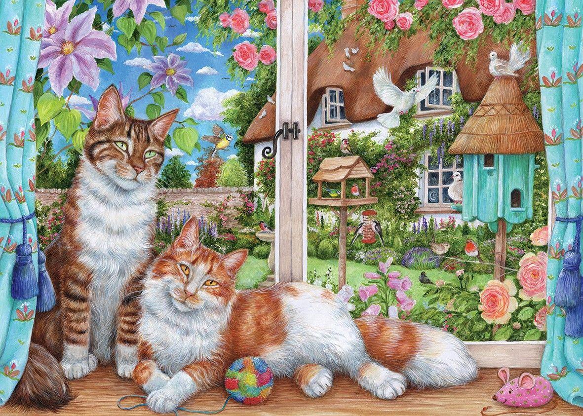 Falcon Deluxe Lazy Afternoon Jigsaw Puzzle (1000 Pieces)