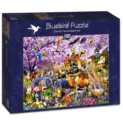 Bluebird Two By Two At Noah's Ark Jigsaw Puzzle (1000 Pieces)
