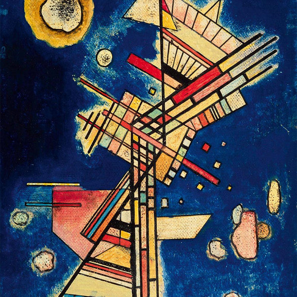 Bluebird Art Kandinsky - Dunkle Kuhle (Fraicheur Sombre) Jigsaw Puzzle (1000 Pieces)
