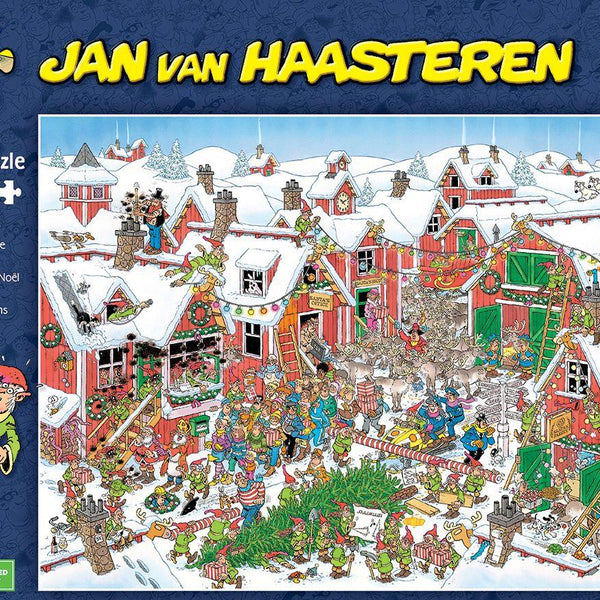 Jan Van Haasteren Santa's Village Jigsaw Puzzle (1000 Pieces)