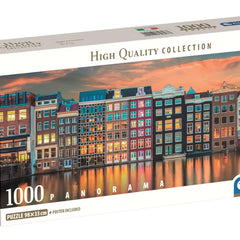 Clementoni Bright Amsterdam Panorama Jigsaw Puzzle (1000 Pieces)