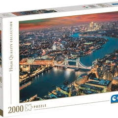 Clementoni London Aerial View Jigsaw Puzzle (2000 Pieces)