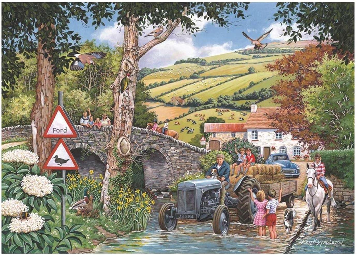 House of Puzzles Fergie At The Ford Jigsaw Puzzle (1000 Pieces)