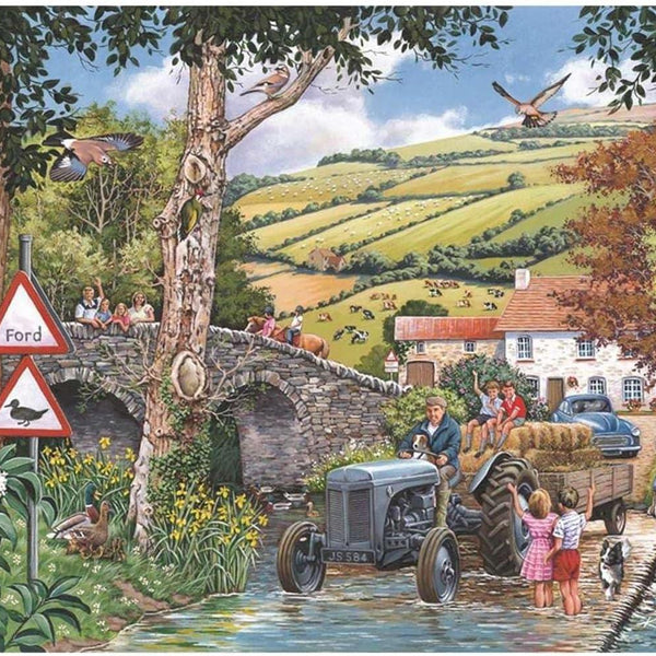 House of Puzzles Fergie At The Ford Jigsaw Puzzle (1000 Pieces)