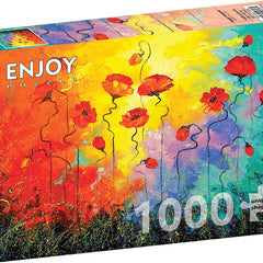 Enjoy Magic Poppies Jigsaw Puzzle (1000 Pieces)