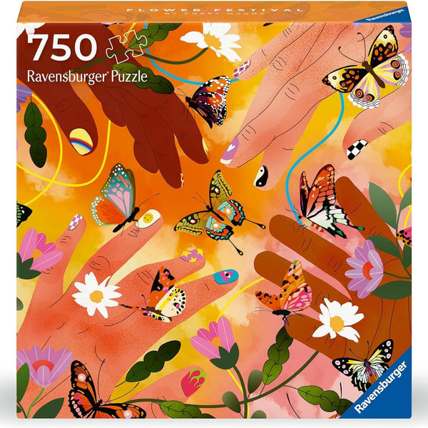 Ravensburger Flower Festival, Art & Soul Jigsaw Puzzle (750 Pieces)