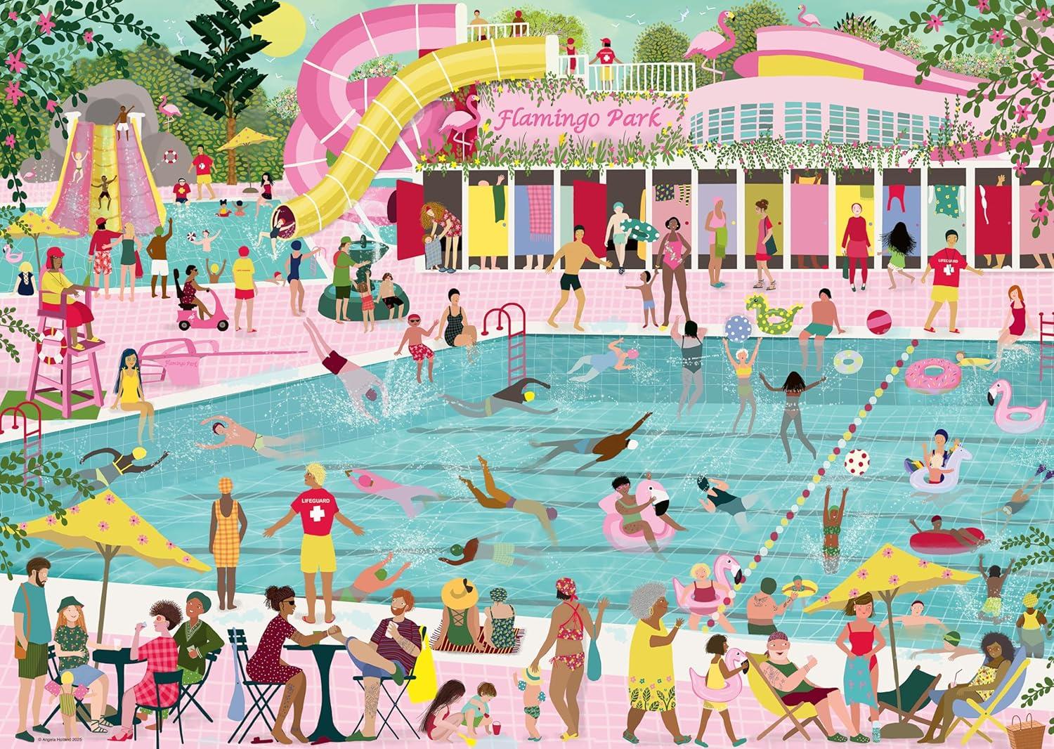 Ravensburger Flamingo Park Jigsaw Puzzle (1000 Pieces)