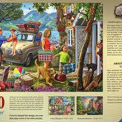 Ravensburger Holiday Cottage Jigsaw Puzzle (1000 Pieces)