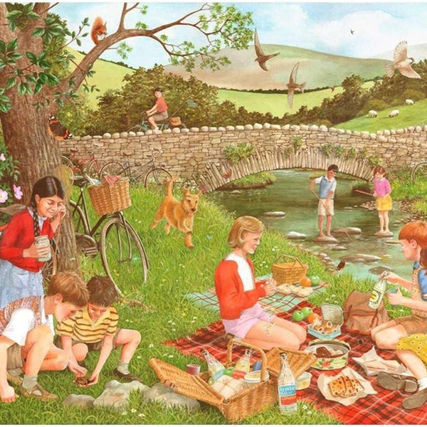 House of Puzzles Lashings of Lemonade - Big Jigsaw Puzzle (500 XL Pieces)