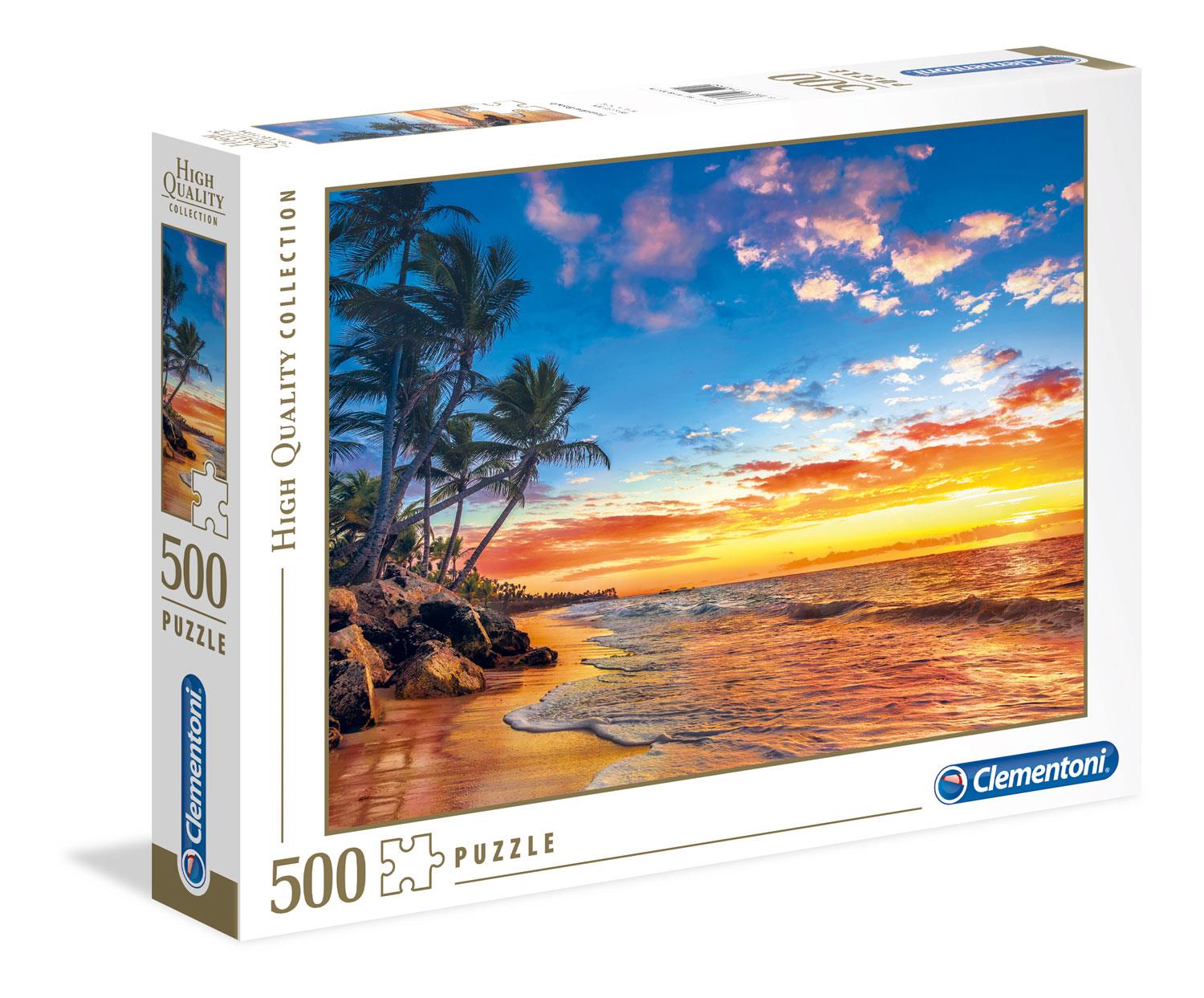 Clementoni Paradise Beach High Quality Jigsaw Puzzle (500 Pieces) - DAMAGED